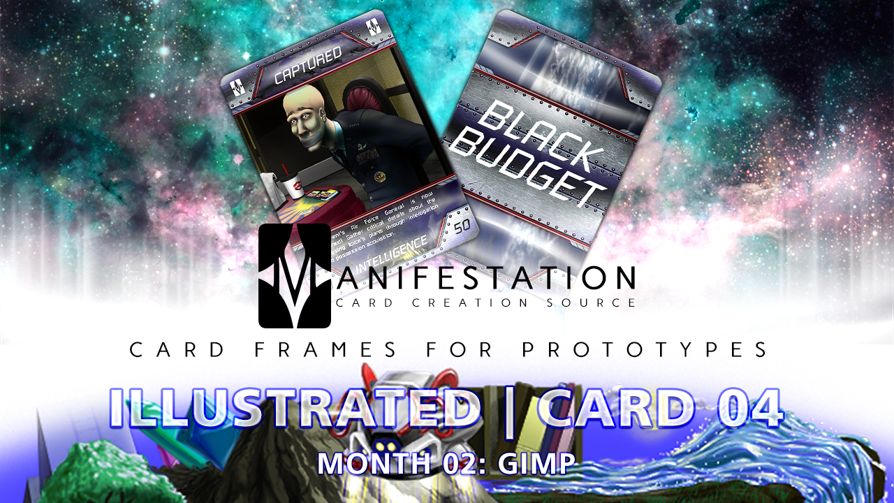 Manifestation CCS Monthly Card Frames for Prototypes Month 02 | Card 04 Gimp