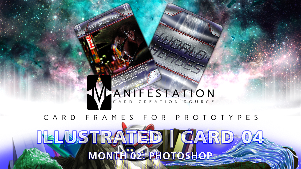 Manifestation CCS Monthly Card Frames for Prototypes Month 02 | Card 04 Gimp