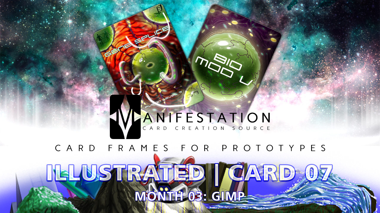 Manifestation CCS Monthly Card Frames for Prototypes Month 03 | Card 07 Gimp