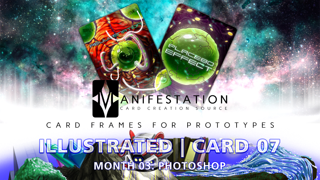 Manifestation CCS Monthly Card Frames for Prototypes Month 03 | Card 07 Photoshop