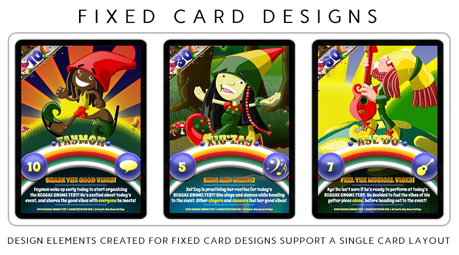 Fixed Card Designs Example