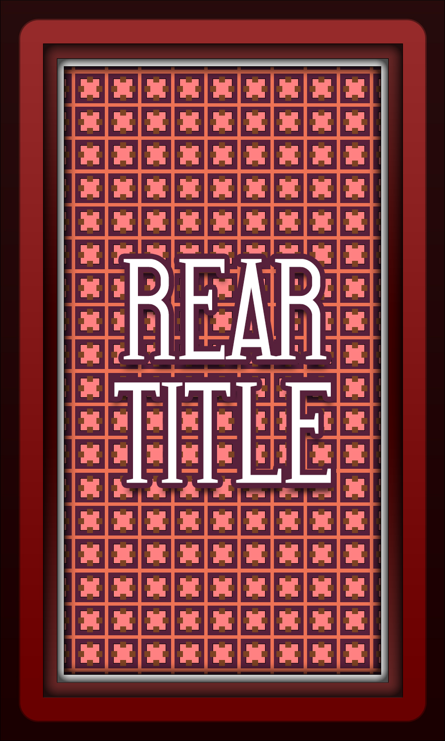 Card 06 Tarot Rear